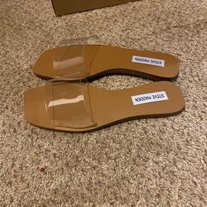 Steve Madden Clear Sandals